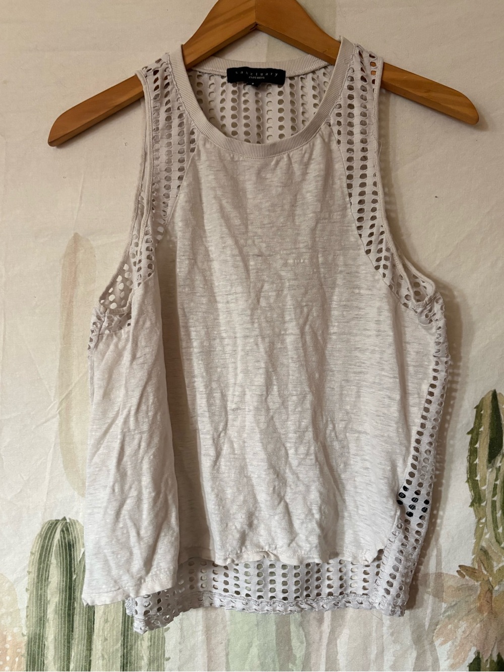 Women’s Sanctuary Mesh Back Tank Top 🌵Small